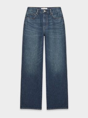 Aritzia Denim Forum The Farrah Curve fit high rise wide